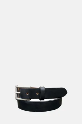 Slim Belt Harness Leather Black/Nickel