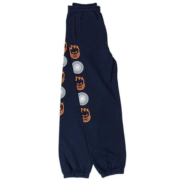 Spitfire Bighead Swirl Combo Sweatpants Navy