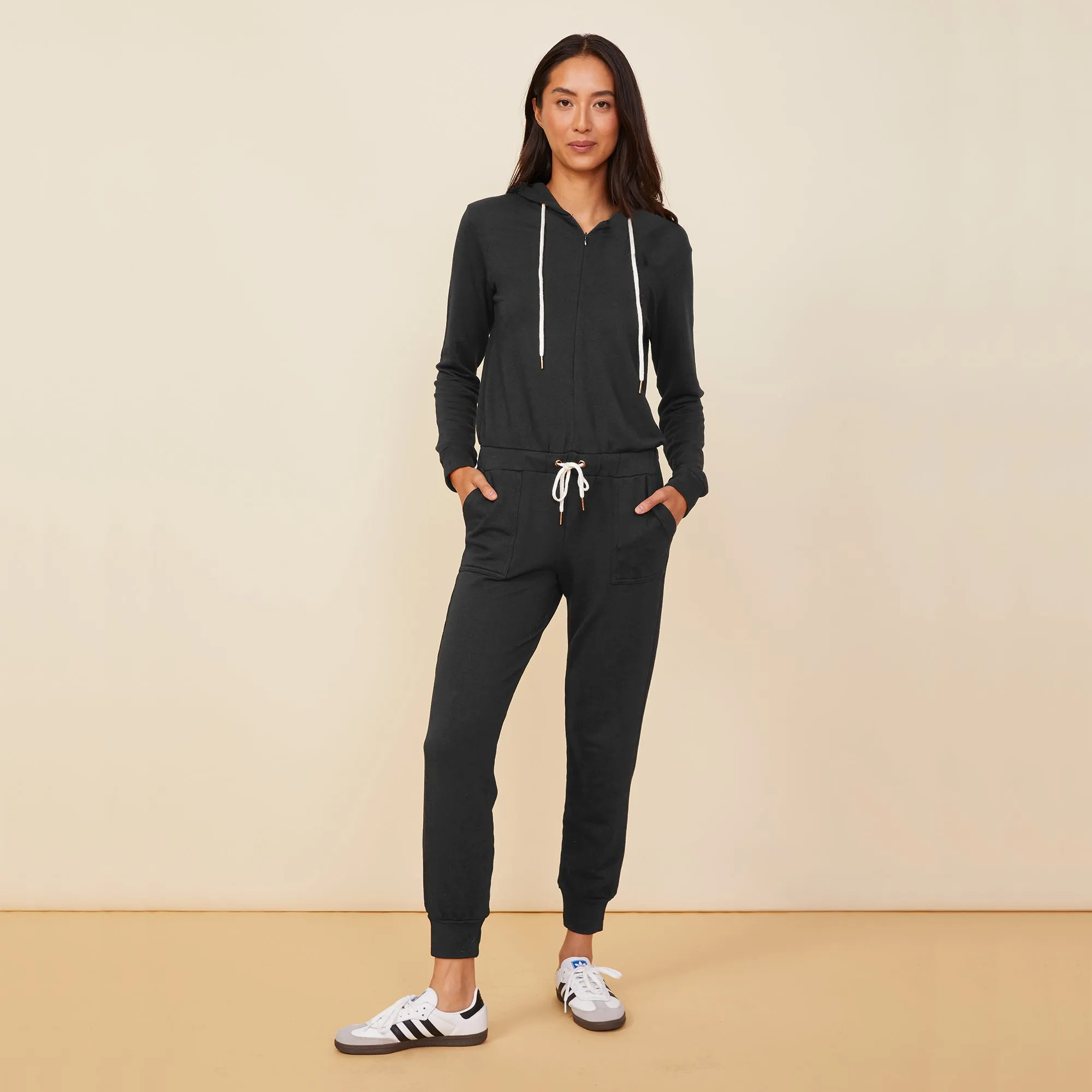 Supersoft Fleece Hooded Jumpsuit