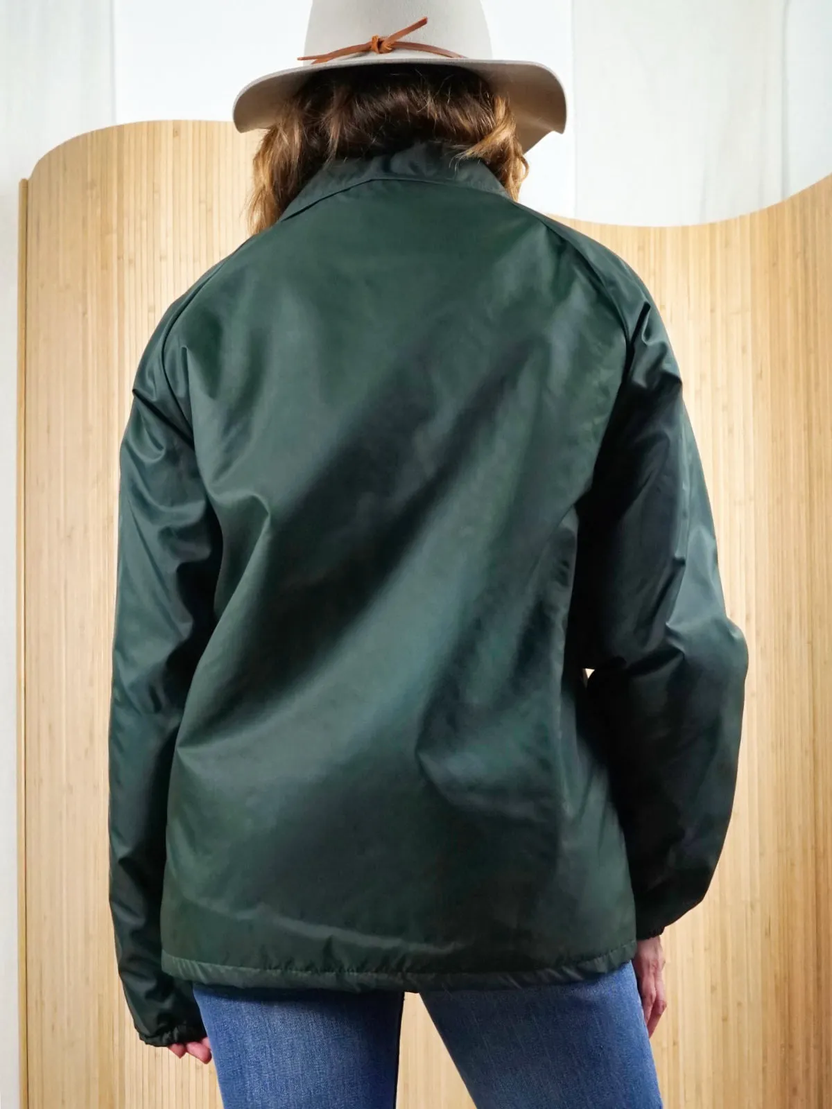 Vintage 70's Green Nylon Jacket