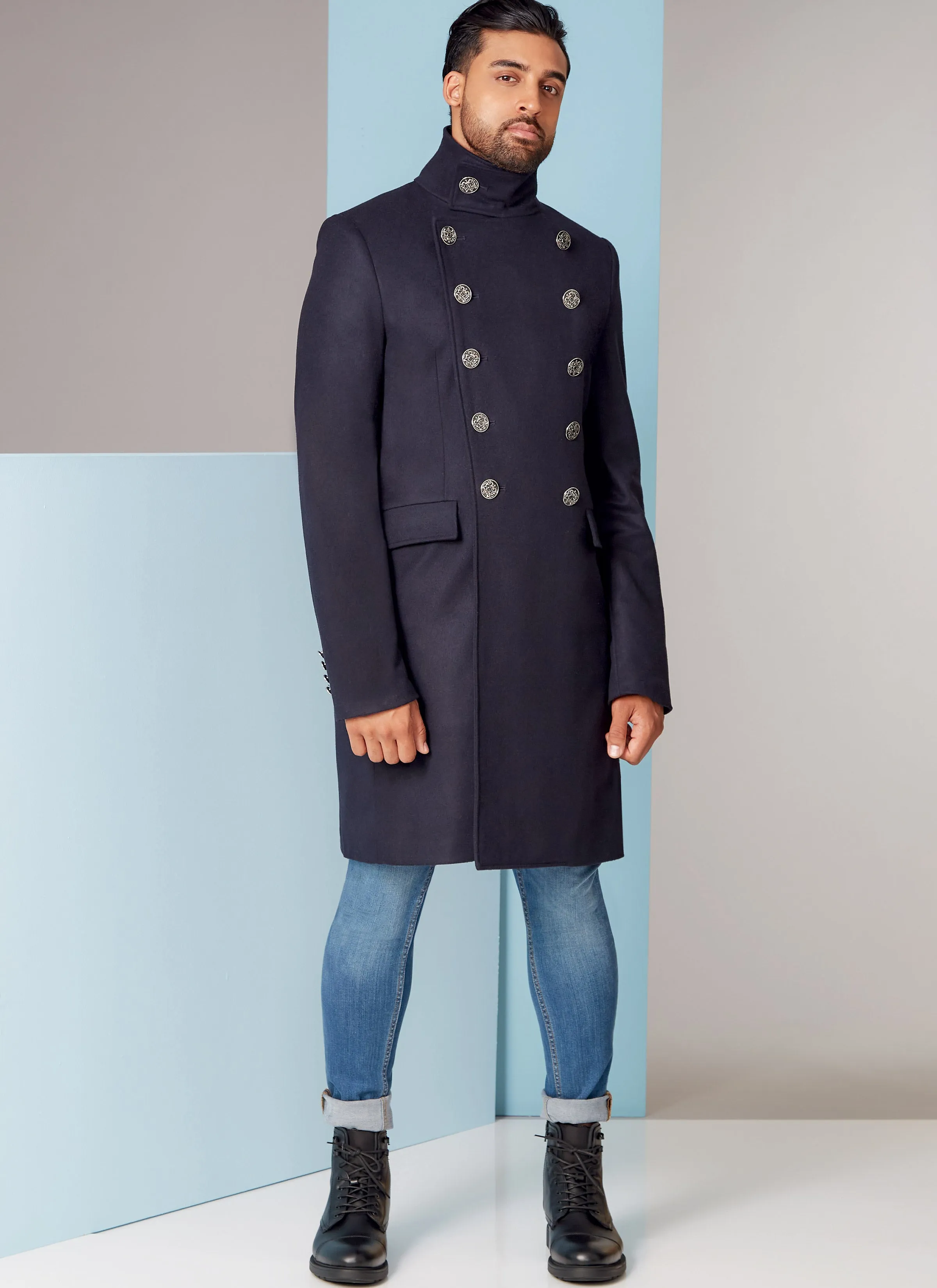 Vogue Pattern V1853 Men's Coat