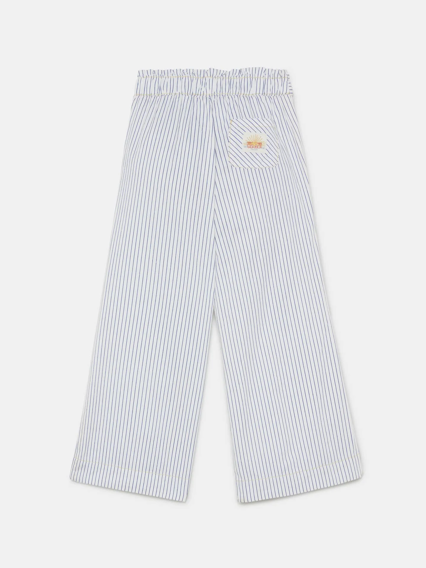 Wide Leg Cotton Chinos