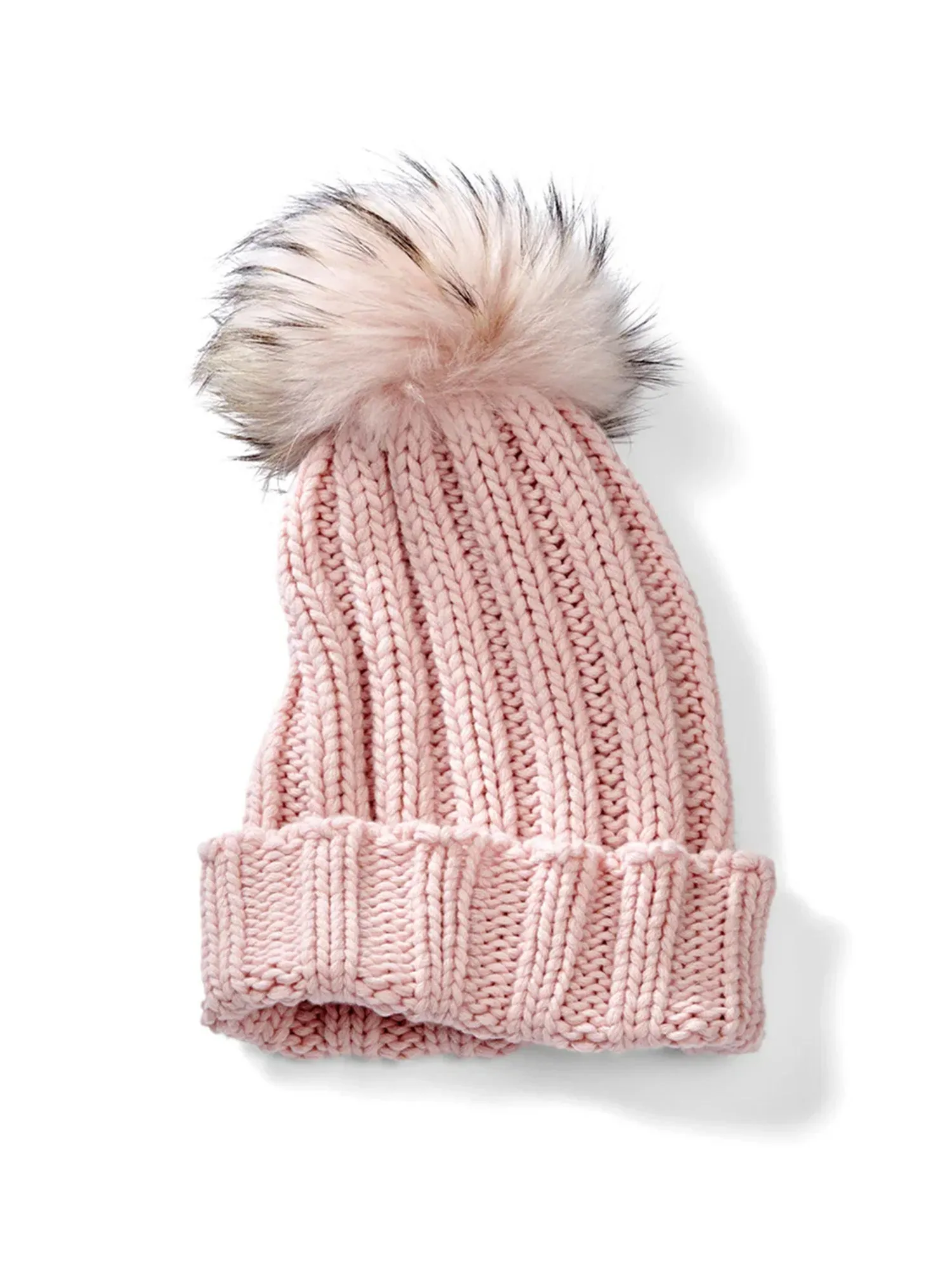 Wide Rib Cashmere Knit Hat