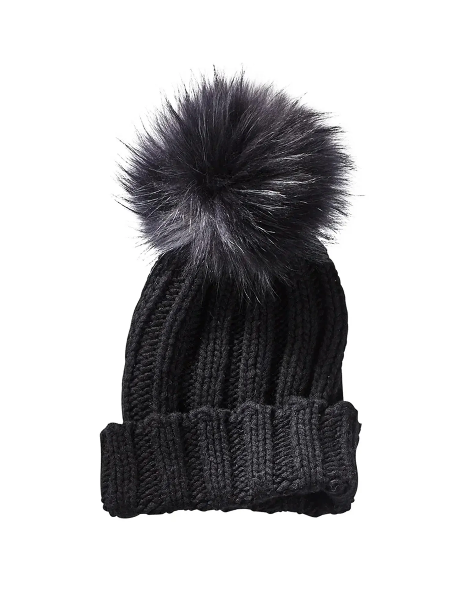 Wide Rib Cashmere Knit Hat