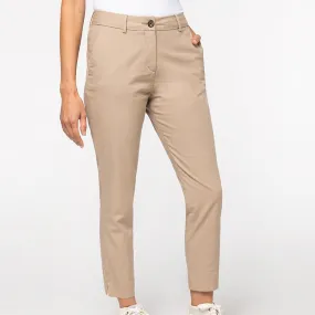 Women's Organic Cropped Chinos