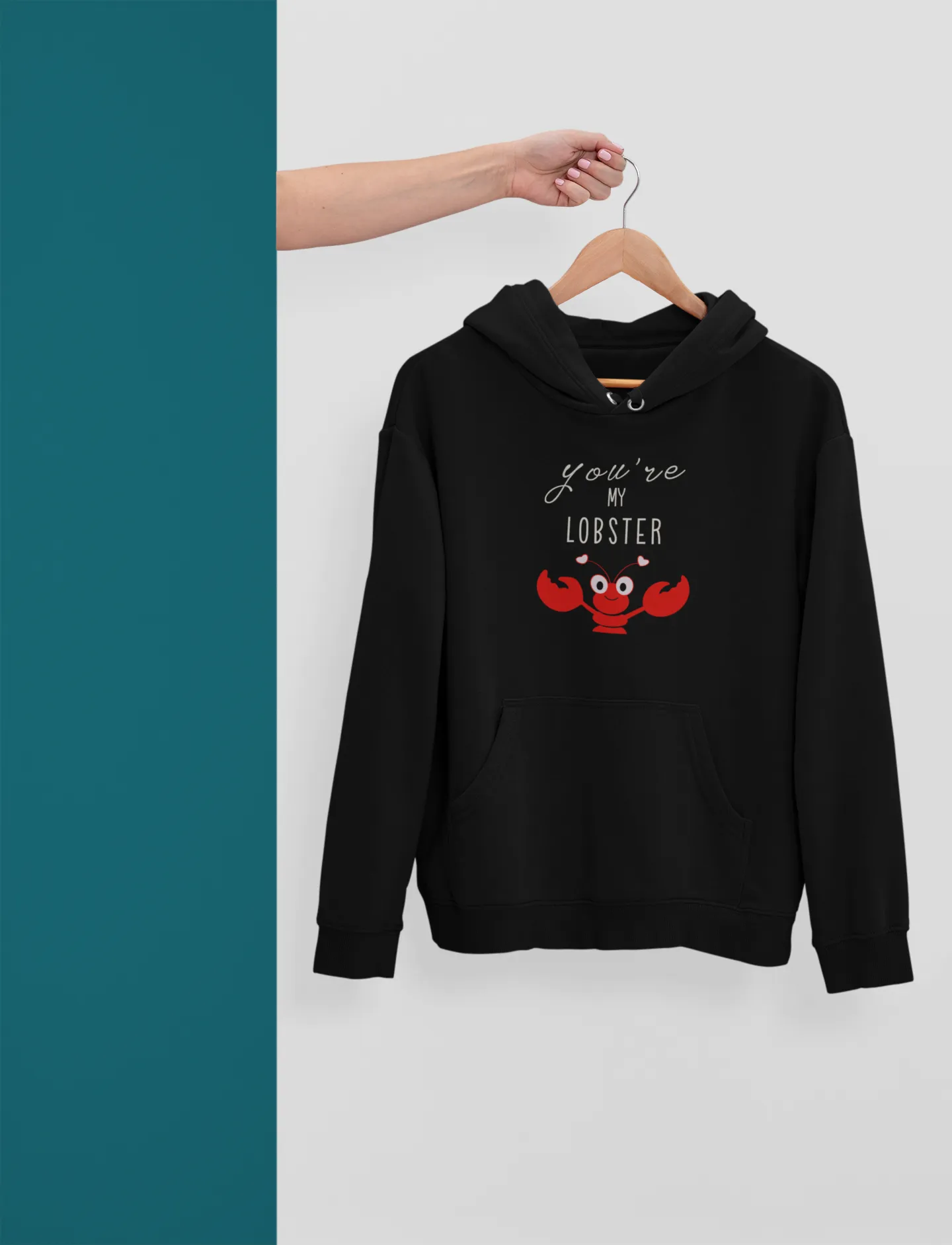 You Are My Lobster: Friends- Winter Couple Hoodies.