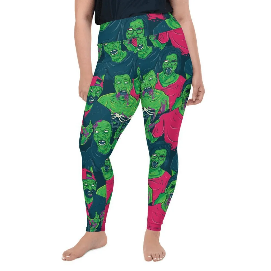 Zombie Plus Size Leggings