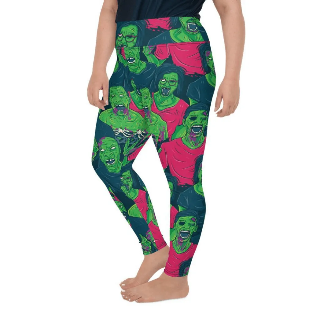 Zombie Plus Size Leggings